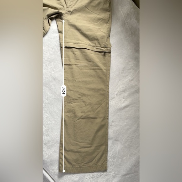 The North Face Khaki Zip-Off Convertible Hiking Pants Size M |Outdoor - Picture 7 of 16